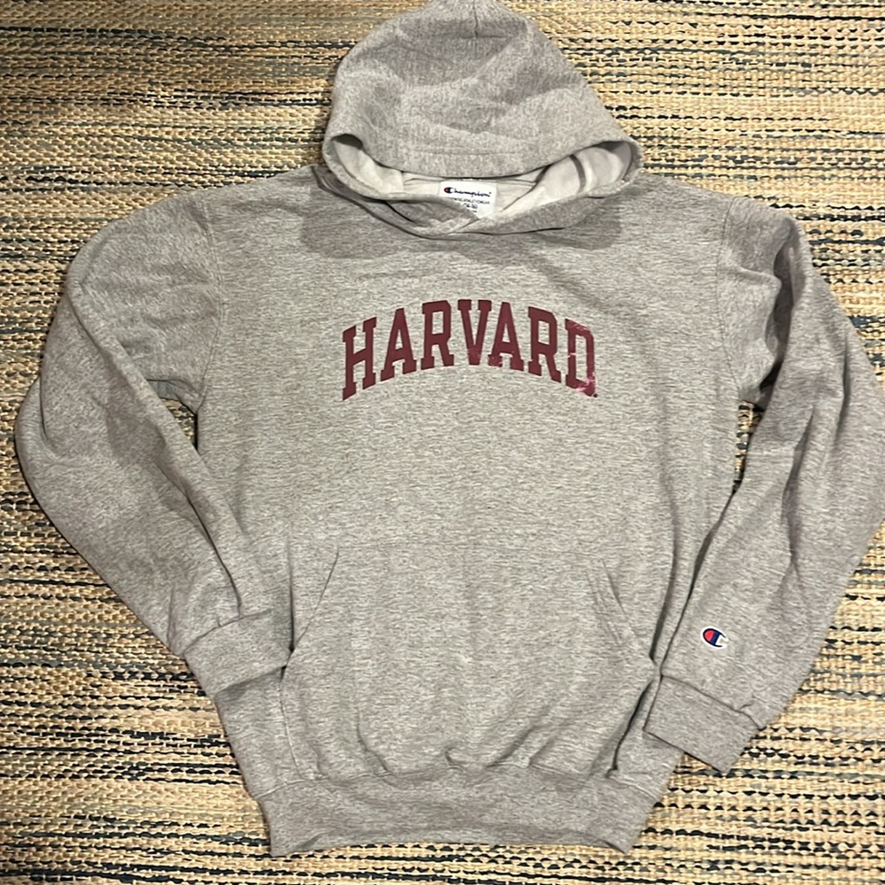 champion harvard hoodie youth XL